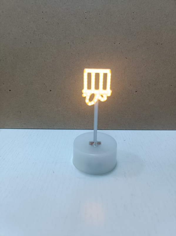 LED κερί με δημιουργικό σχήμα για διακόσμηση γενεθλίων και ρομαντικής πρότασης γάμου