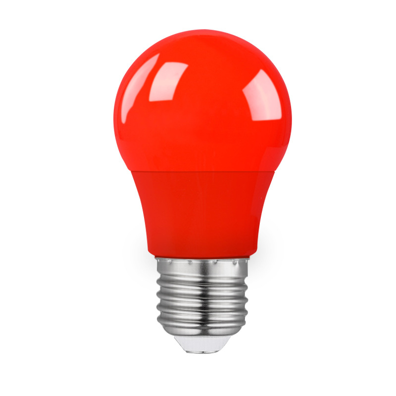 LED crvena svijećna žarulja s navojem E27 i E14, šiljasta žarulja, za Buddha ponude, kristalna žarulja