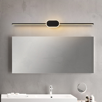 LED zidna svjetiljka za kupaonicu i područje pred ogledalom, duga linijska svjetiljka, nordijski minimalistički stil, 220V
