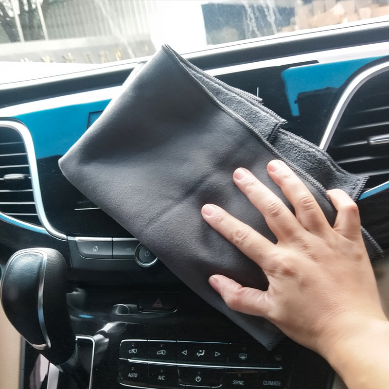 Premium dvostruka krpa za čišćenje automobila, mikrovlakna i koralni velur
