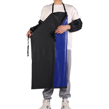 Șorț impermeabil din PVC, fără mâneci, pentru adulți – stil modern minimalist pentru bucătărie