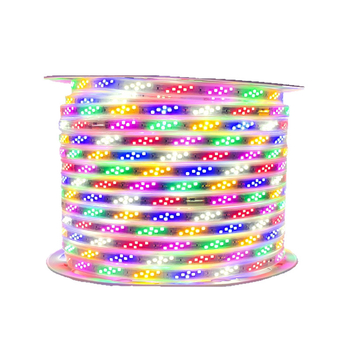 RGB LED traka 2835, tri reda pod kutom, 144 LED, šest boja, 48 LED s efektom tekuće vode, 96 LED promjene boje, bljesav efekt, fleksibilna LED traka