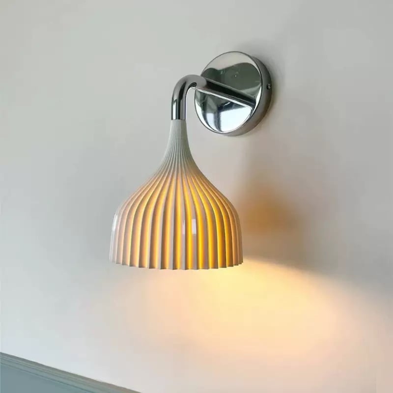 Krem akrilna zidna svjetiljka, nordičkog stila, ambijentalno LED osvjetljenje za hodnik, balkon, radnu sobu i spavaću sobu