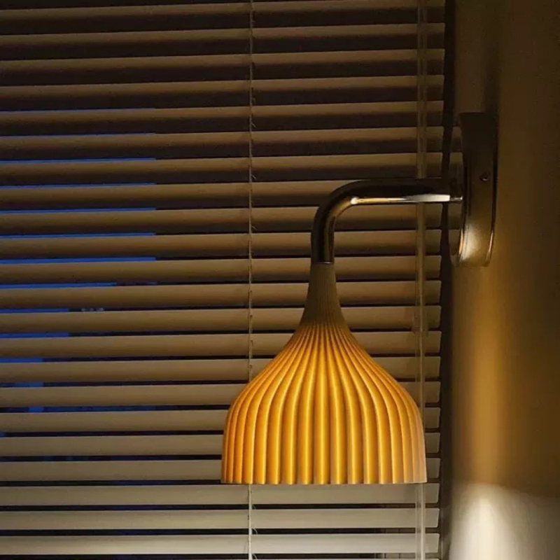 Krem akrilna zidna svjetiljka, nordičkog stila, ambijentalno LED osvjetljenje za hodnik, balkon, radnu sobu i spavaću sobu