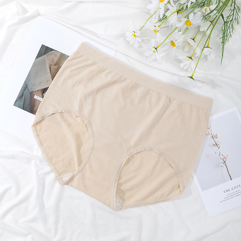 Ženske bešavne gaćice velikih veličina, visok struk, oblikovanje abdomena, prozračne, lagan ljetni model