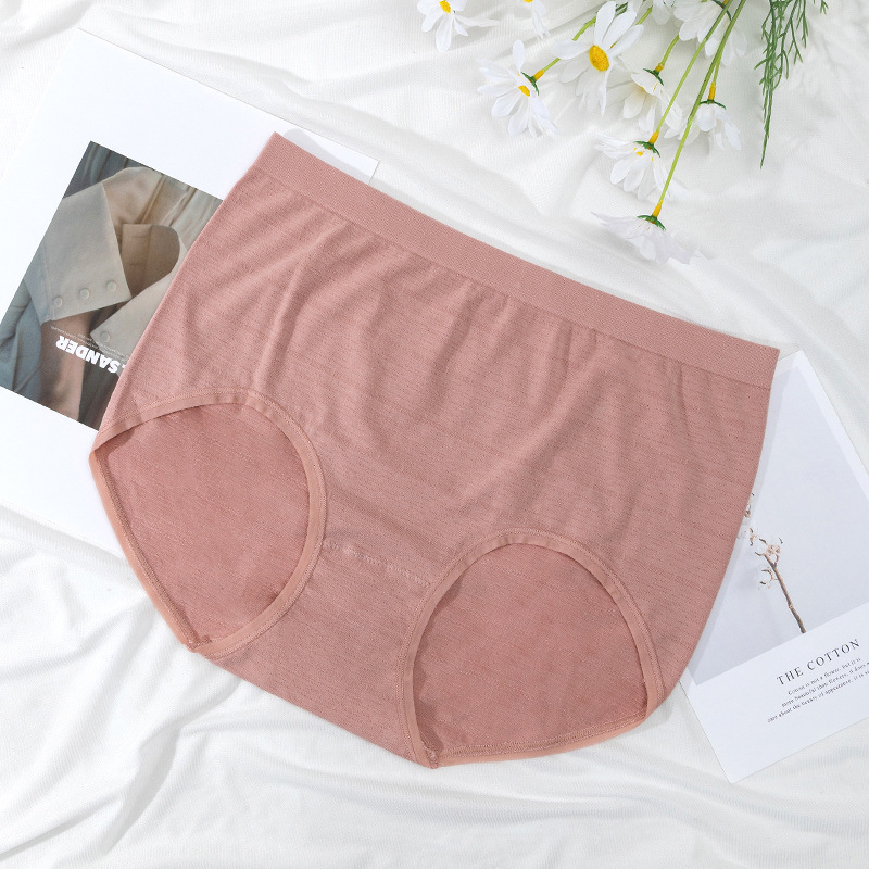Ženske bešavne gaćice velikih veličina, visok struk, oblikovanje abdomena, prozračne, lagan ljetni model