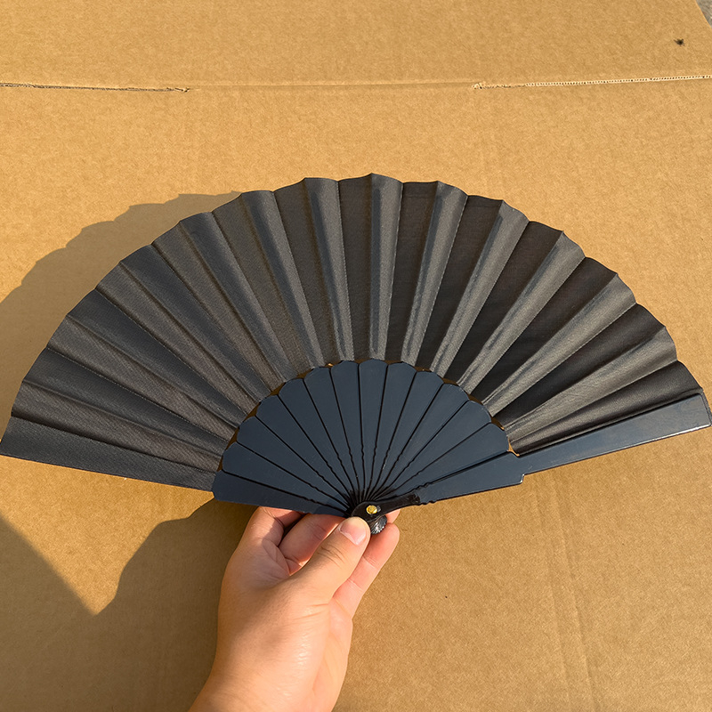 7-inčni plastični sklopivi ventilator s duginim rebrima, debelim rebrima, ravna površina, plesni ventilator