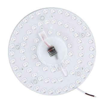 LED stropni modul za dnevni boravak, kružni oblik, zamjenski modul s magnetskim svjetlosnim trakama i disk lampom, energijski štedljiva žarulja