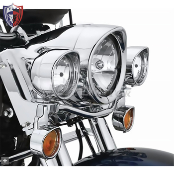 Harley motocikl: 7-inčni glavni far i 4,5-inčni poklopac za svjetlo magle – dekorativni prsten prednjeg svjetla