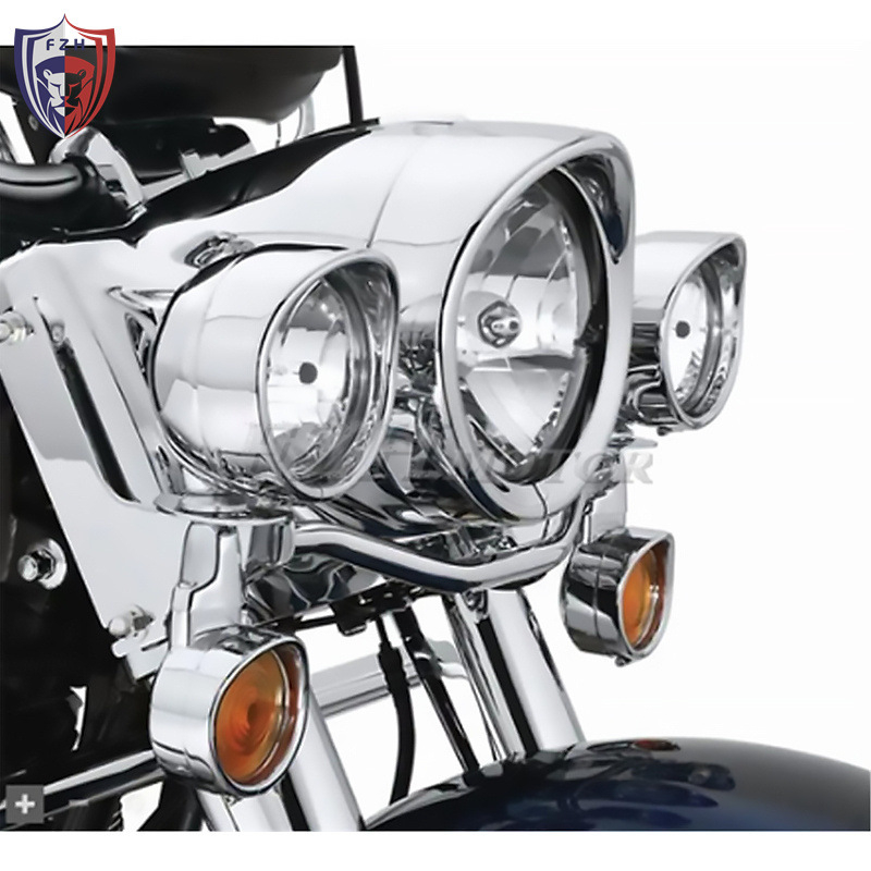 Harley motocikl: 7-inčni glavni far i 4,5-inčni poklopac za svjetlo magle – dekorativni prsten prednjeg svjetla