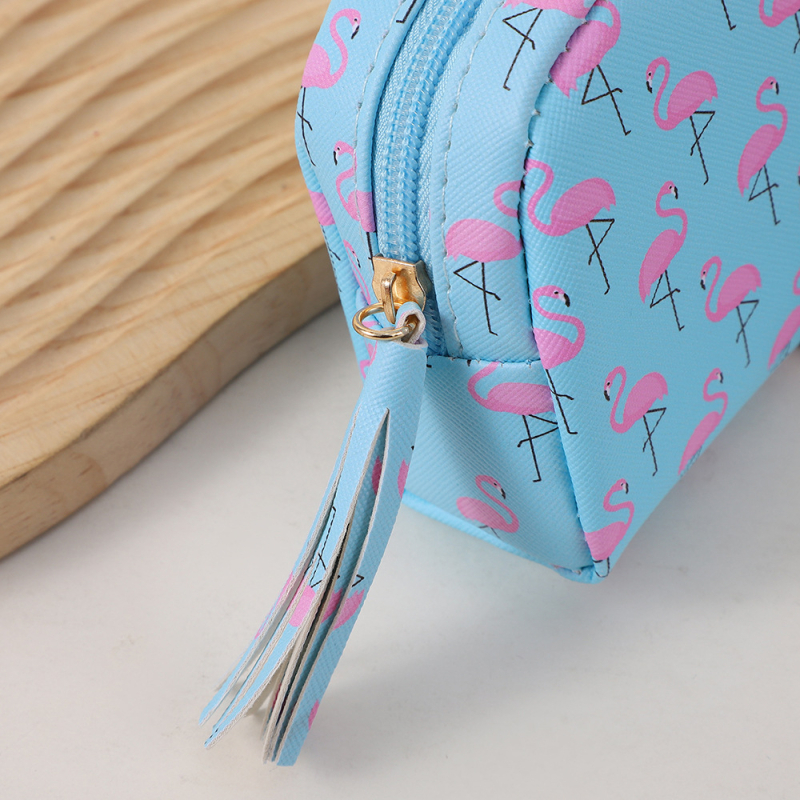 Novčanik s flamingom – mini PU kožni novčanik, za žene i djecu