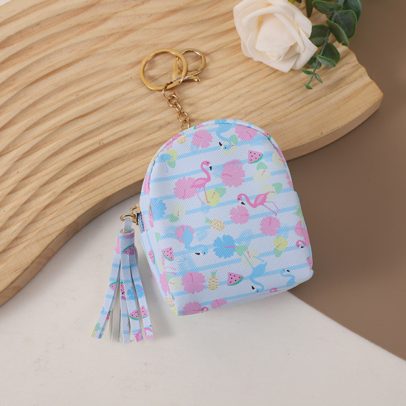 Novčanik s flamingom – mini PU kožni novčanik, za žene i djecu