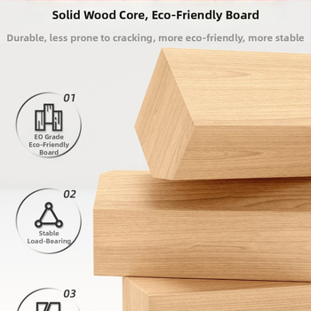 Nočná skrinka v orechovej farbe, drevený úložný kabinet do spálne, moderný minimalistický dizajn