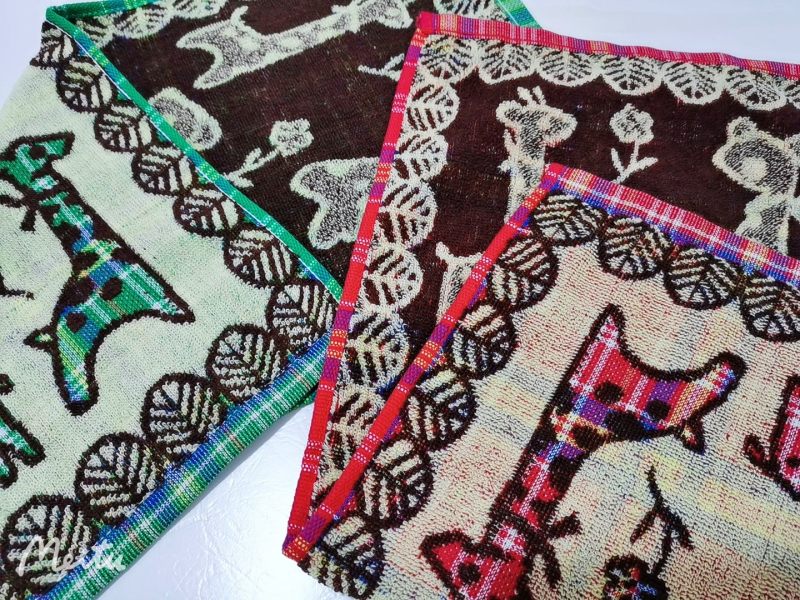 Βρεφική πετσέτα από 100% βαμβάκι, μοντέλο E011, γλυκό ελαφάκι, μαλακή και απορροφητική.