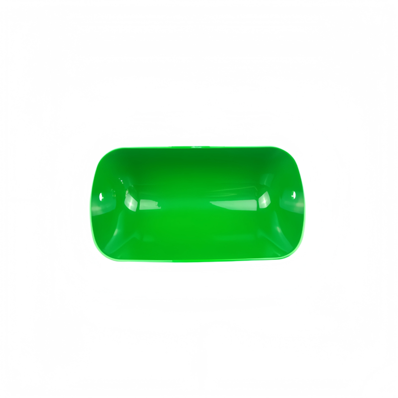 Zeleni plastični abažur za stolnu lampu, retro dizajn