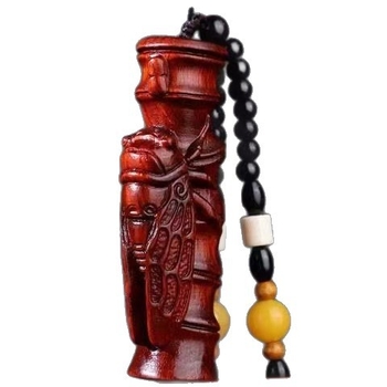 Серия Rosewood — дърворезба: чайник със дръжка във форма на тиква, декоративни висящи изделия от твърдо дърво