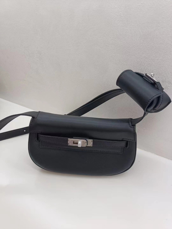 Swift Torba od prave kože Moove Tangyuan Kelly – Dvije u Jednu: sedlovna torba, mini torba za struk i crossbody torba za žene