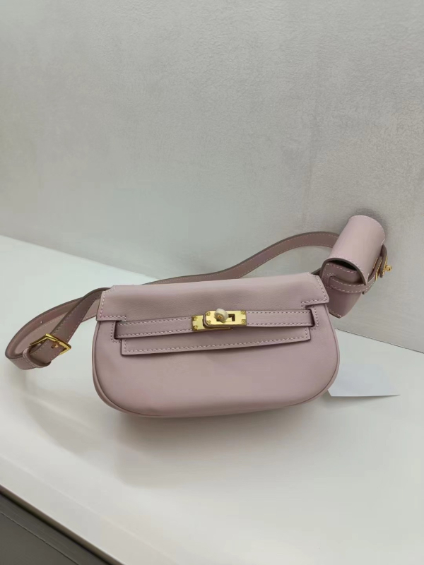 Swift Torba od prave kože Moove Tangyuan Kelly – Dvije u Jednu: sedlovna torba, mini torba za struk i crossbody torba za žene