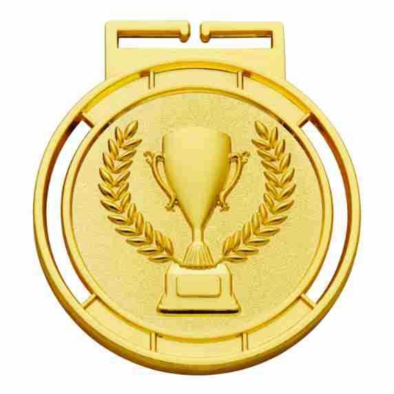 Medalja za nošenje oko vrata od legure, za maraton i igre; memorijalna medalja zlatna, srebrna i brončana
