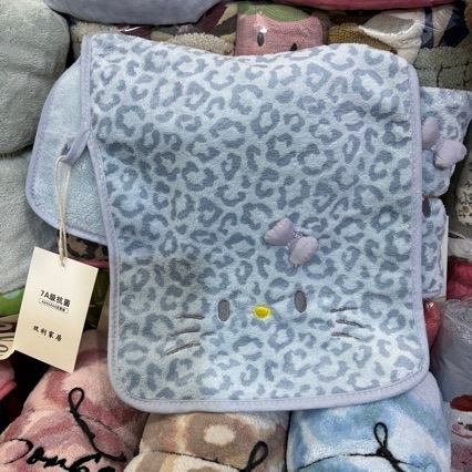Dječji ručnik s leopard printom od koralnog flisa, bez dlačica, ručnik za lice s crtanim likom, mali format