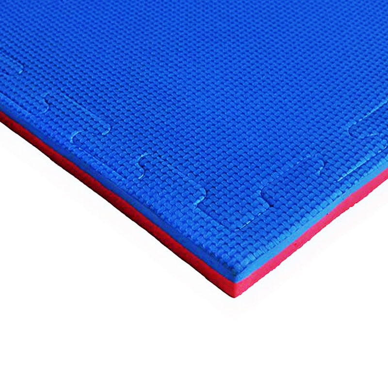 Interlock EVA podloga za taekwondo – set od 5 komada, 100×100 cm, debljina 2.5/3.0/4 cm, pjenasta podloga za fitness, križni uzorak, za jogu i sanda