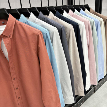 Jesenska muška košulja s dugim rukavima za aktivnosti na otvorenom, casual i poslovni stil, bez glačanja