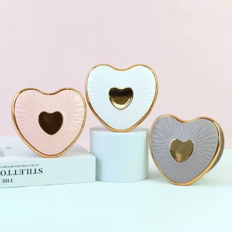 Kétoldalas összecsukható sminktükör, üvegfelülettel, könnyű luxus, retro stílus, otthoni használatra és diákszállásokra