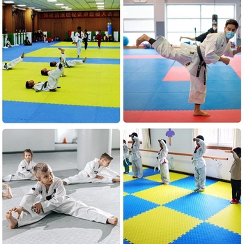 Debeli EVA tatami za Taekwondo, interkonektirajući podni mat s protukliznom penom za trening i djecu