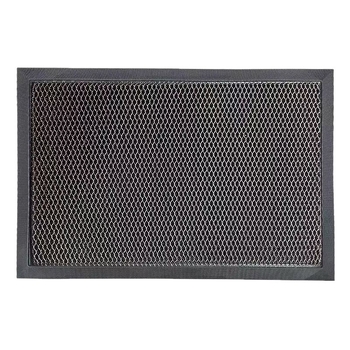 60×90 cm geometriai mintázatú padlószőnyeg nylon elasztikus cérnával, kopásálló és karcolásálló, tartós bejárati szőnyeg beltéri és kültéri használatra