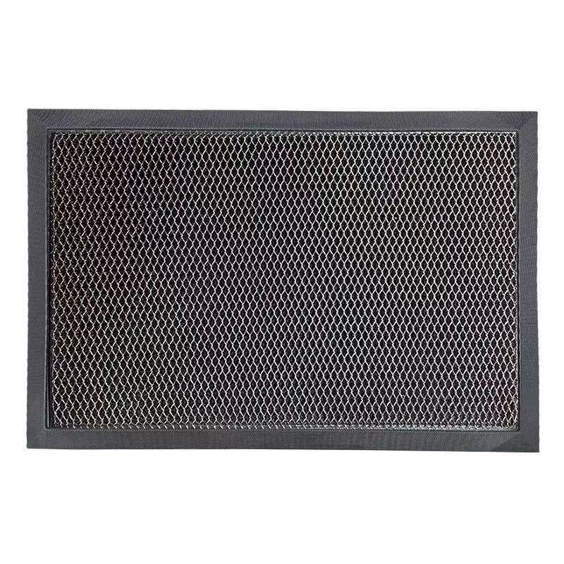 60×90 cm geometriai mintázatú padlószőnyeg nylon elasztikus cérnával, kopásálló és karcolásálló, tartós bejárati szőnyeg beltéri és kültéri használatra
