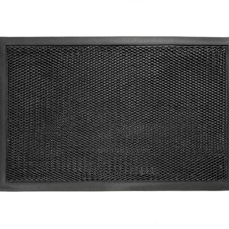 60×90 cm geometriai mintázatú padlószőnyeg nylon elasztikus cérnával, kopásálló és karcolásálló, tartós bejárati szőnyeg beltéri és kültéri használatra