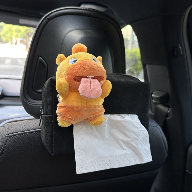 Capybara Lulu kutija za maramice za auto, viseći držač maramicama i dekorativni dodatak za automobil