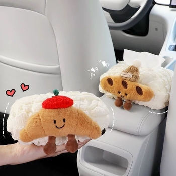 Plišana kutija za maramice u automobilu Geely Xingyuan – slatka i praktična.
