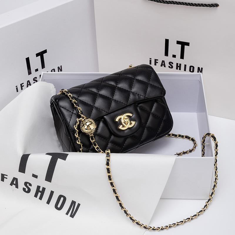 Ljetna mala torbica s zlatom perlama i dijamantnim mrežastim uzorkom, ženska torba za rame ili crossbody