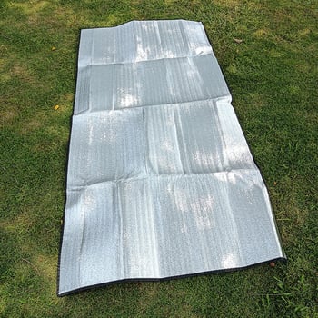 Jednostrana vlaga otporna prostirka za vanjsku upotrebu s aluminijskim folijom, dvostrana, prijenosna kampiranje i piknik travnjak podloga