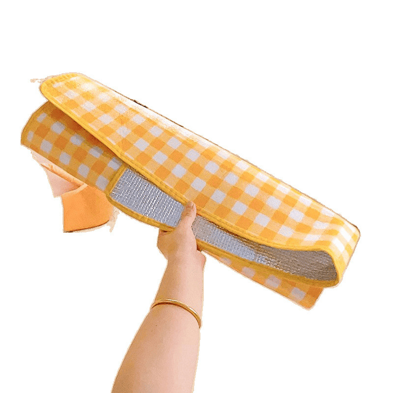Otporn na vlagu kamping madrac s aluminijskom folijom, za jednu osobu, za kampiranje, dom i studentski dom