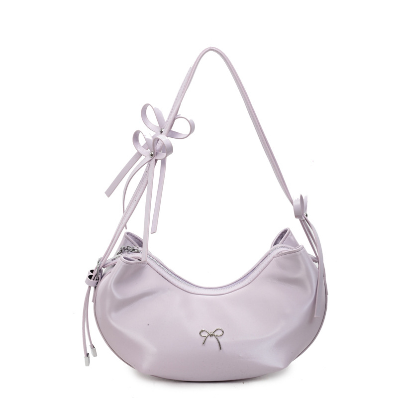 Ženska crossbody torbica u obliku knedle, teksturirana PU koža, srednja veličina, gradski minimalistički stil