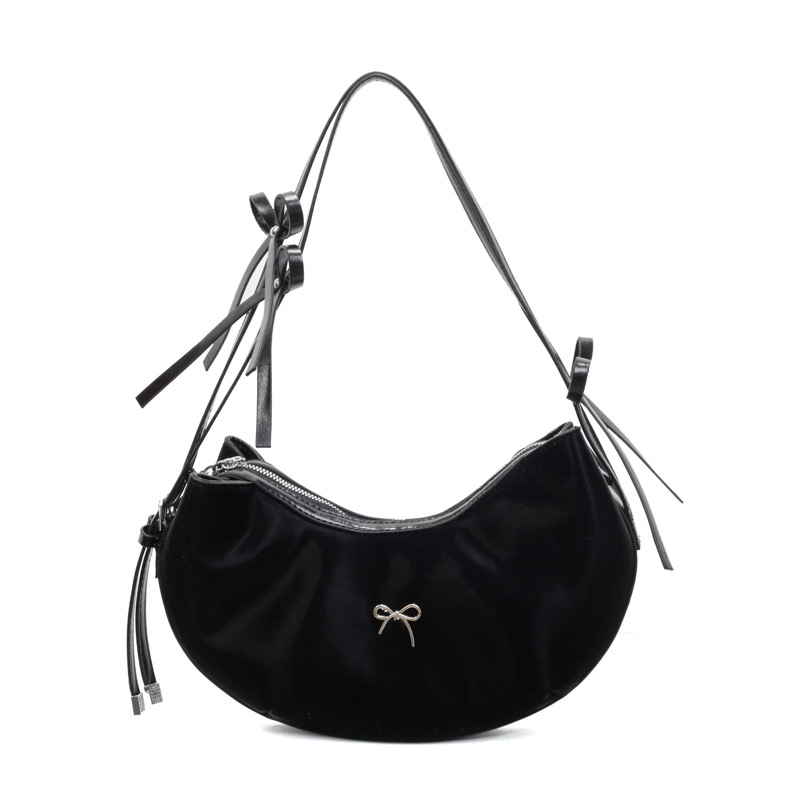Ženska crossbody torbica u obliku knedle, teksturirana PU koža, srednja veličina, gradski minimalistički stil