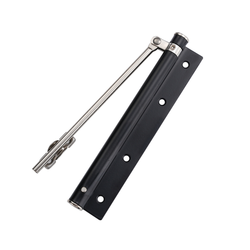 Zatvárač dverí z nerezovej ocele s hydraulickým tlmičom — automatický, ľahký, moderný minimalistický dizajn pre domové alebo hotelové dvere.