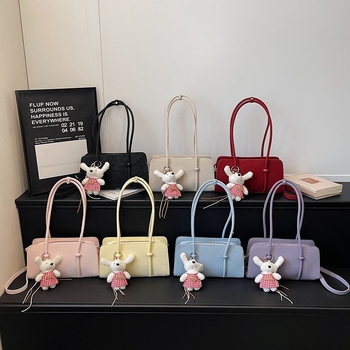 Mini tote torba s crossbody naramenicom, PU koža, nylon podstava, zatvaranje na zip, unutarnja pretinica za telefon, svakodnevna upotreba, ženska torba inspirirana vintage stilom