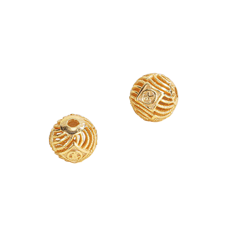 Silver Love S925 Sterling Srebro — okrugle male spacer perle za DIY narukvicu, kristalni dodaci
