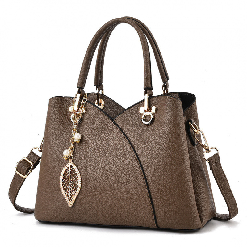 Ženska torba s krokodilskim uzorkom za žene srednje dobi, jednostavna jednobojna, svakodnevna crossbody torba