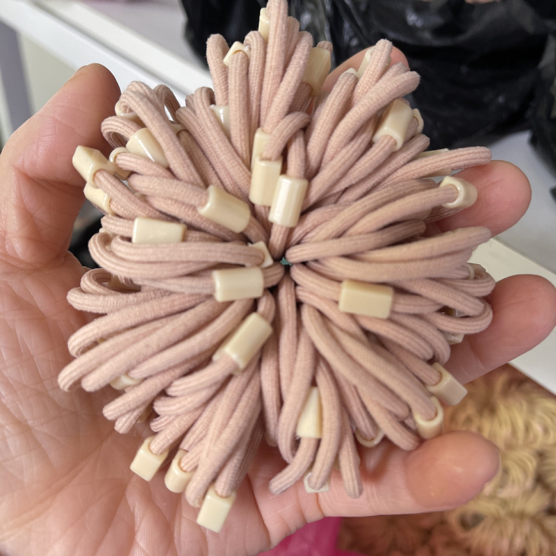 Candy színű gyerekeknek készült elasztikus hajgumi, kis méretű, DIY hajdísz kiegészítő