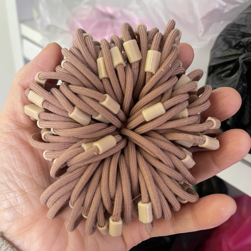 Candy színű gyerekeknek készült elasztikus hajgumi, kis méretű, DIY hajdísz kiegészítő