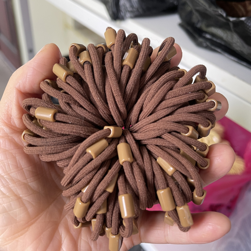 Candy színű gyerekeknek készült elasztikus hajgumi, kis méretű, DIY hajdísz kiegészítő