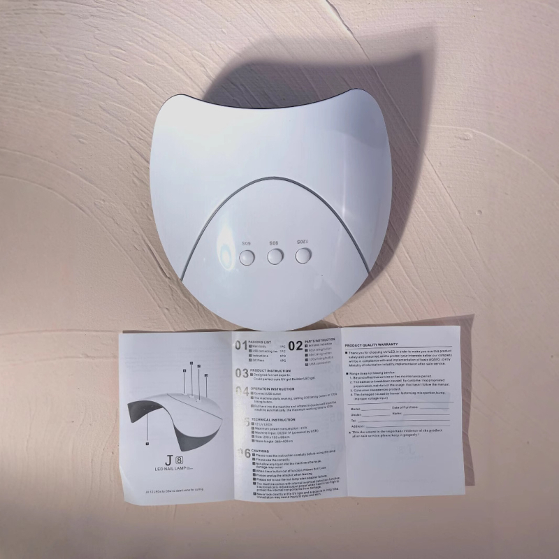36W-os LED UV manikűr szárító lámpa és gél-lakk készlet USB UFO lámpával