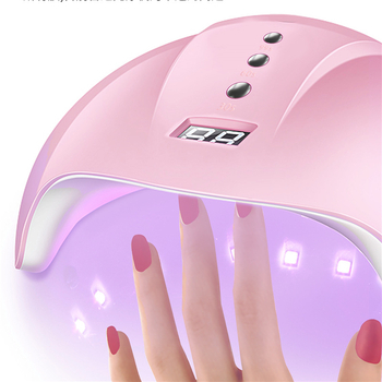 36W pametna indukcijska lampa za nokte s LED/UV svjetlom, uređaj za fototerapiju gel noktiju, USB s automatskim trostupanjskim tajmerom