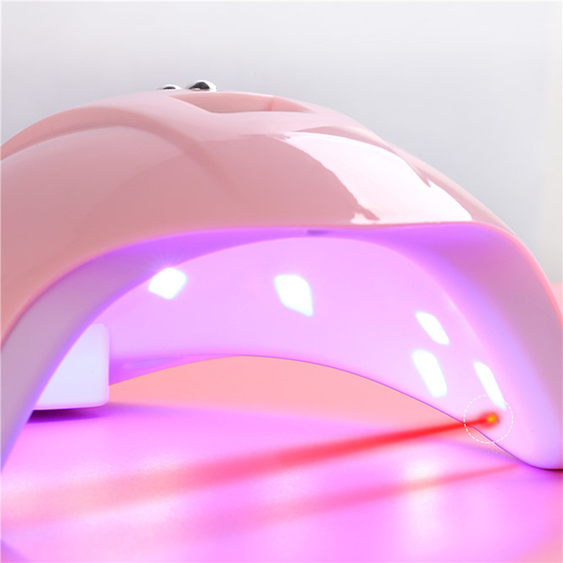 36W pametna indukcijska lampa za nokte s LED/UV svjetlom, uređaj za fototerapiju gel noktiju, USB s automatskim trostupanjskim tajmerom