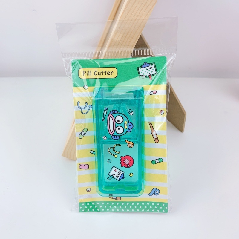 Kuromi i Stitch: prijenosna kutija za tablete s rezačem, slatka kutija za pohranu tableta