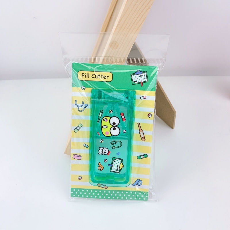 Kuromi i Stitch: prijenosna kutija za tablete s rezačem, slatka kutija za pohranu tableta